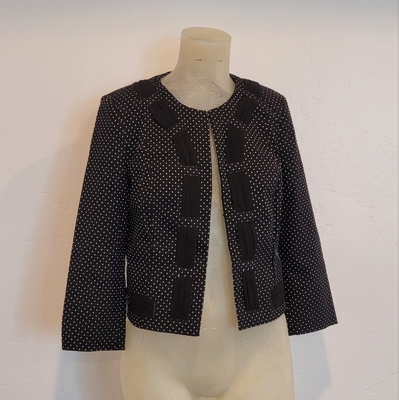 Cabi black and white polka dot jacket - Picture 7 of 10